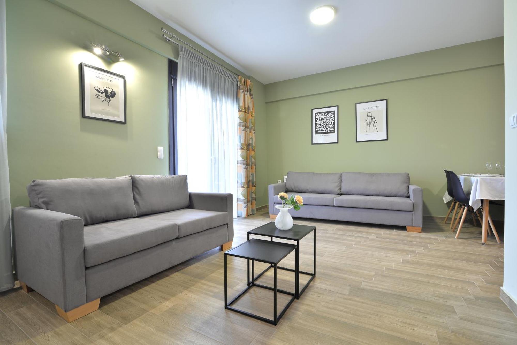 Niel Holiday Apartments, Panel Hospitality Homes & Villas 렙토카리아 외부 사진